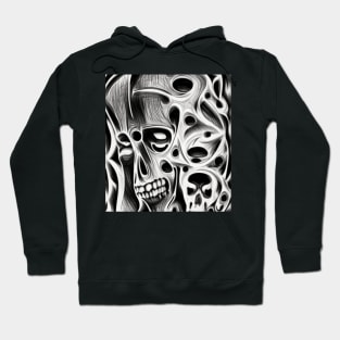 Abstract ghost image Hoodie